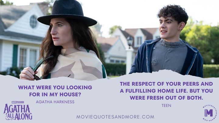 Agatha All Along Series Quotes