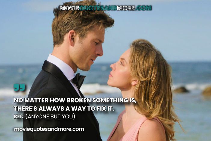 Anyone But You 2023 Movie Quotes