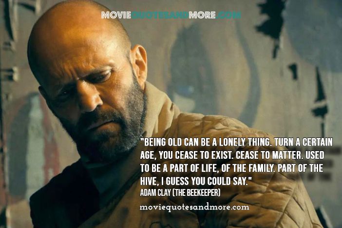 The Beekeeper 2024 Movie Quotes