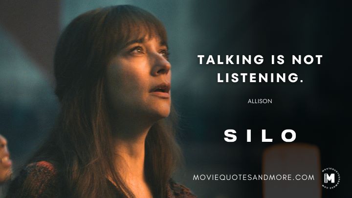 Silo TV Show Quotes