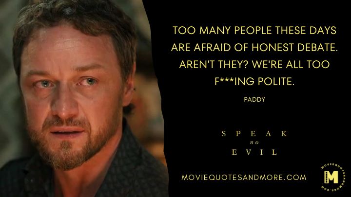 Speak No Evil 2024 Quotes