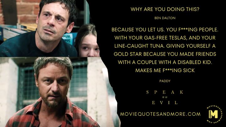 Speak No Evil Movie Quotes