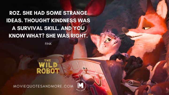 The Wild Robot Quotes